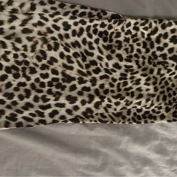 Zara size small leopard “silk” pants. - Picture 2 of 3